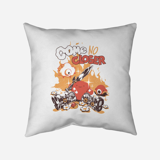 Come No Closer-None-Removable Cover w Insert-Throw Pillow-ilustrata