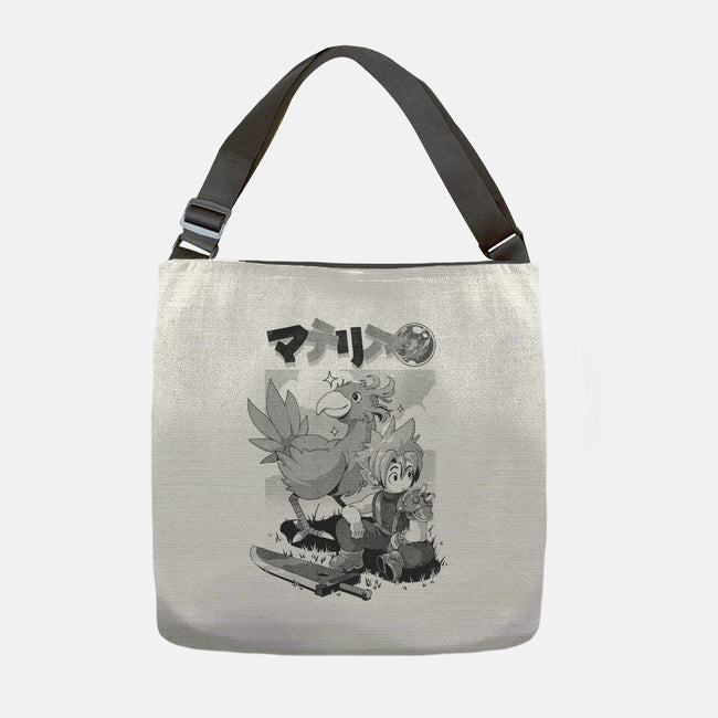 Materia Tale-None-Adjustable Tote-Bag-ilustrata