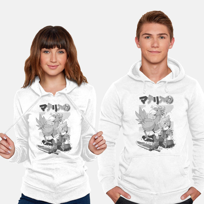 Materia Tale-Unisex-Pullover-Sweatshirt-ilustrata