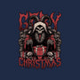 Gory Christmas Krampus-Womens-Fitted-Tee-Studio Mootant