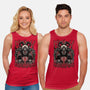 Gory Christmas Krampus-Unisex-Basic-Tank-Studio Mootant