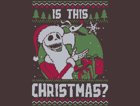 Ugly Sweater Skeleton Christmas