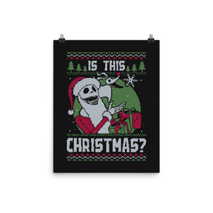 Ugly Sweater Skeleton Christmas