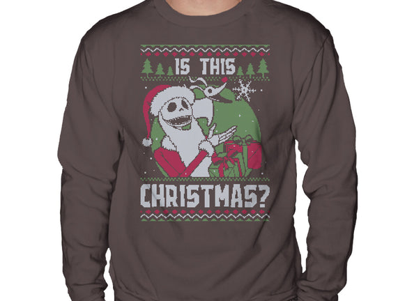 Ugly Sweater Skeleton Christmas