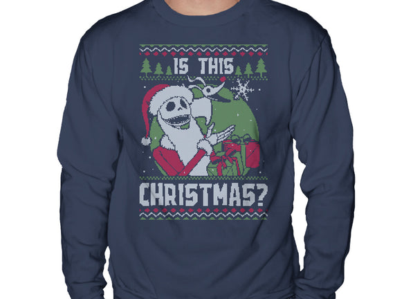 Ugly Sweater Skeleton Christmas