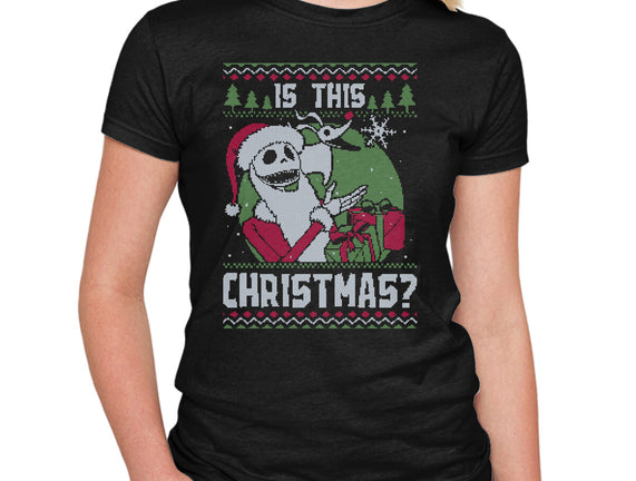 Ugly Sweater Skeleton Christmas