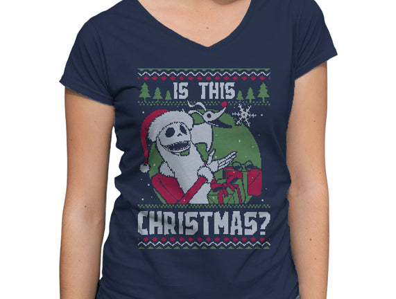 Ugly Sweater Skeleton Christmas