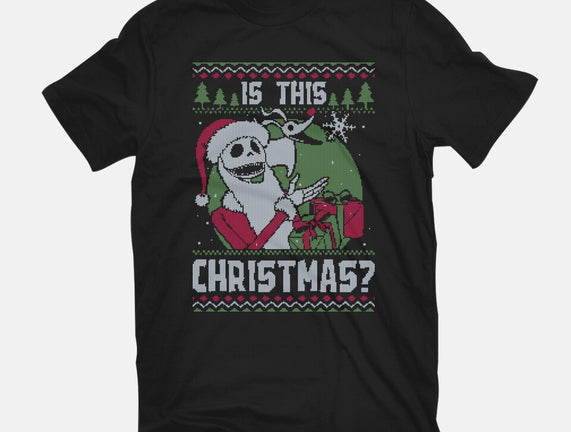 Ugly Sweater Skeleton Christmas