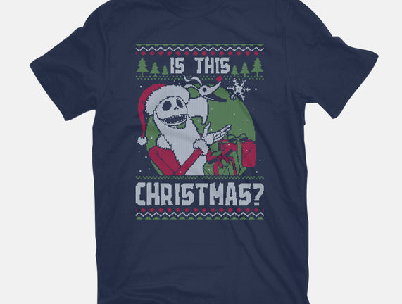 Ugly Sweater Skeleton Christmas