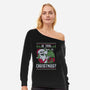 Ugly Sweater Skeleton Christmas-Womens-Off Shoulder-Sweatshirt-Studio Mootant