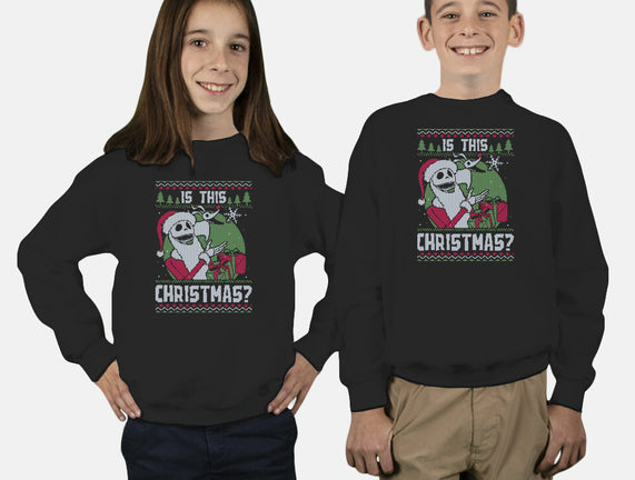 Ugly Sweater Skeleton Christmas