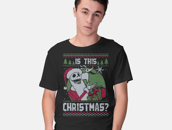 Ugly Sweater Skeleton Christmas