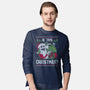 Ugly Sweater Skeleton Christmas-Mens-Long Sleeved-Tee-Studio Mootant