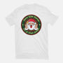 Santa's On A Tight Budget-Mens-Basic-Tee-Whimsical Thinker