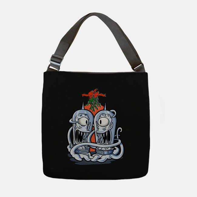 Under The Mistletoe-None-Adjustable Tote-Bag-palmstreet