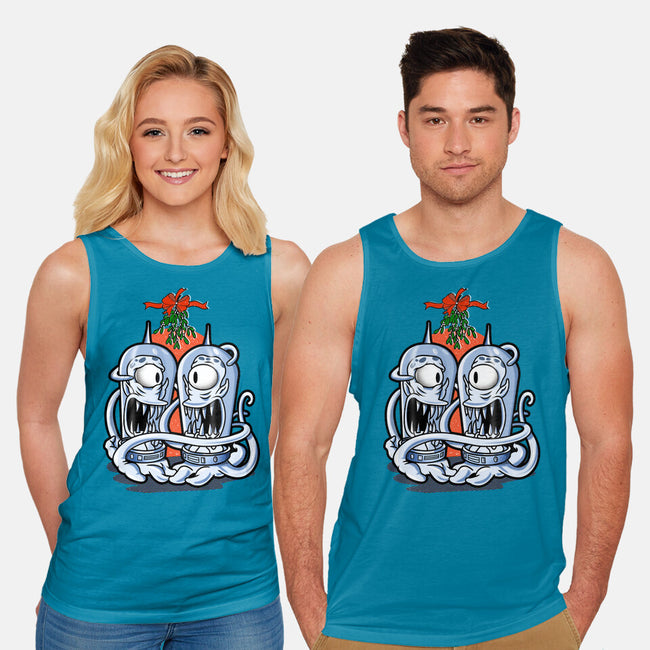 Under The Mistletoe-Unisex-Basic-Tank-palmstreet