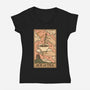 Ace Of Tea-Womens-V-Neck-Tee-Thiago Correa