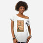 Ace Of Tea-Womens-Off Shoulder-Tee-Thiago Correa