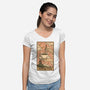 Ace Of Tea-Womens-V-Neck-Tee-Thiago Correa