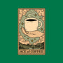 Ace Of Coffee-Womens-Fitted-Tee-Thiago Correa