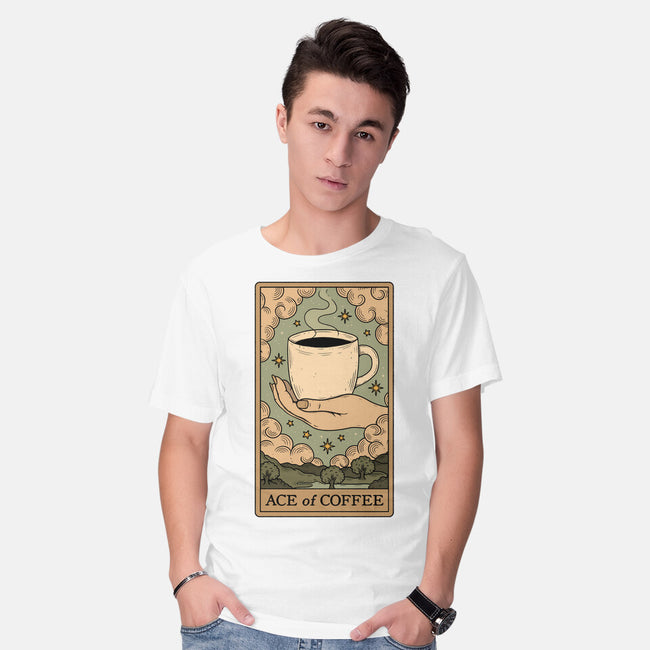 Ace Of Coffee-Mens-Basic-Tee-Thiago Correa