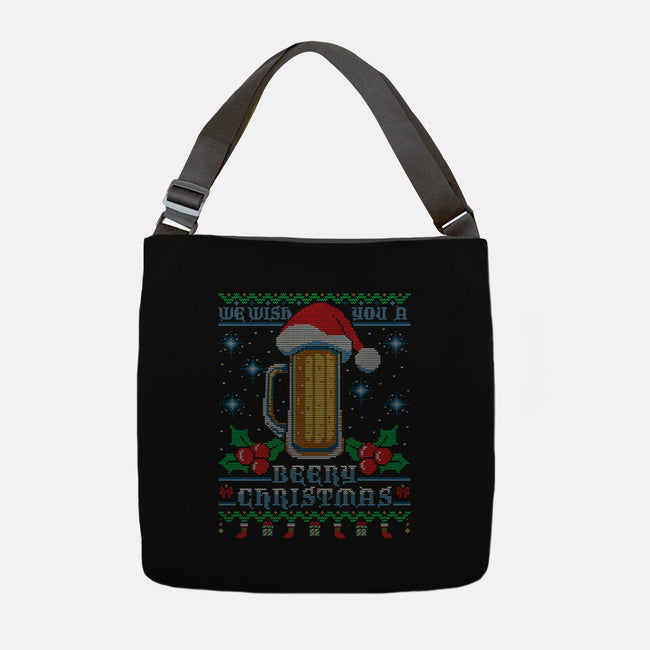 Beery Ugly Xmas-None-Adjustable Tote-Bag-Getsousa!