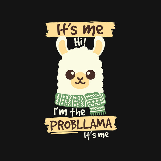 I'm The Probllama-Womens-Fitted-Tee-NemiMakeit