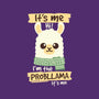 I'm The Probllama-Unisex-Crew Neck-Sweatshirt-NemiMakeit