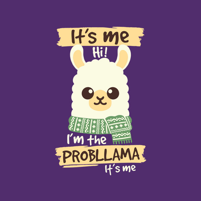 I'm The Probllama-Womens-Fitted-Tee-NemiMakeit