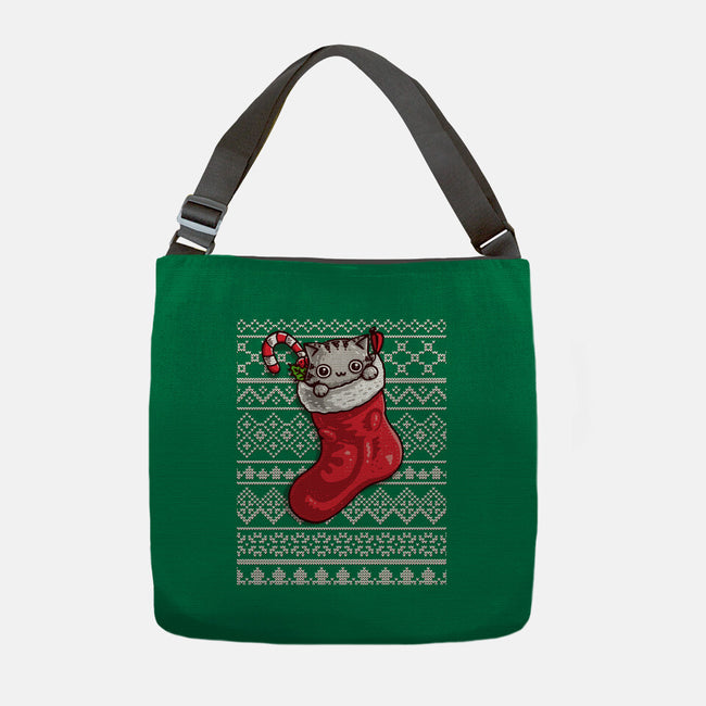 Adorable Ugly Sweater-None-Adjustable Tote-Bag-Wenceslao A Romero