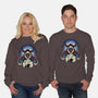 Shadow Of Saint Nick-Unisex-Crew Neck-Sweatshirt-rmatix