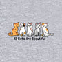 All Cats Are Beautiful-Womens-Fitted-Tee-anarist