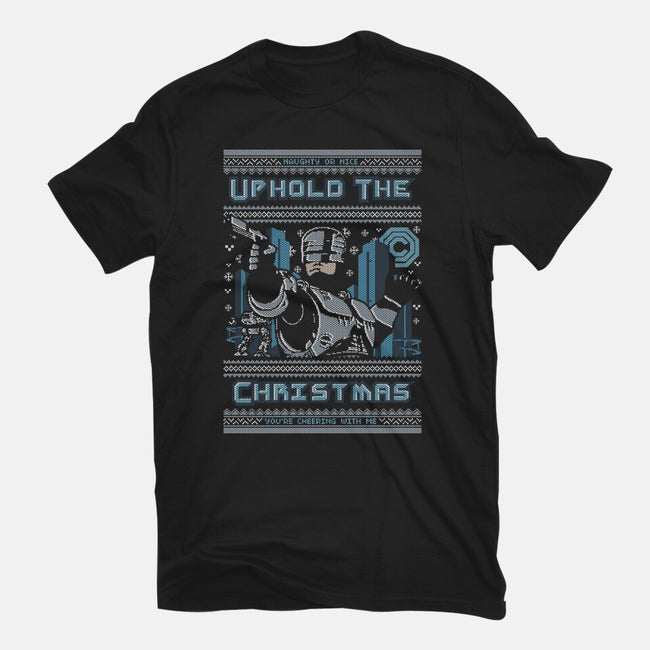 A Very Lawful Christmas-Mens-Heavyweight-Tee-Arinesart