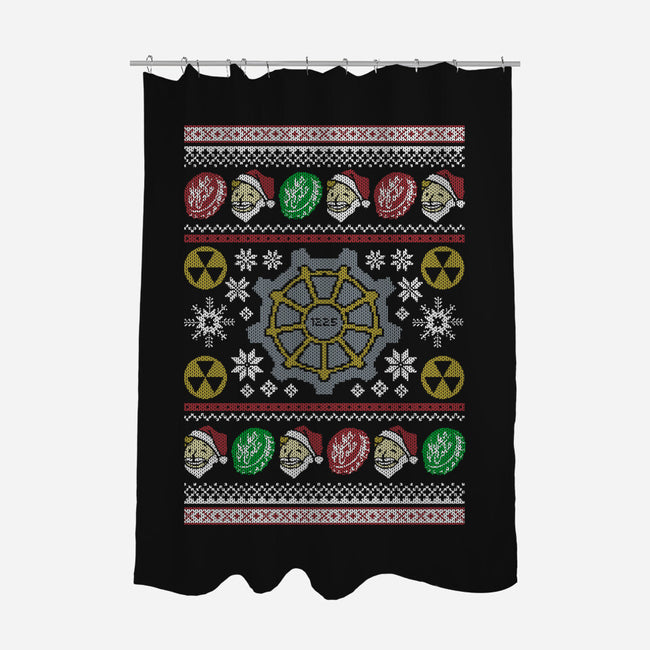 A Very Sheltered Christmas-None-Polyester-Shower Curtain-Arinesart