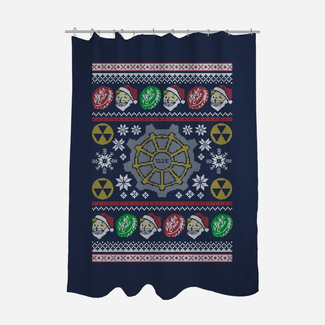 A Very Sheltered Christmas-None-Polyester-Shower Curtain-Arinesart