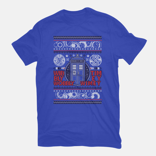 A Timey Wimey Christmas-Mens-Heavyweight-Tee-Arinesart