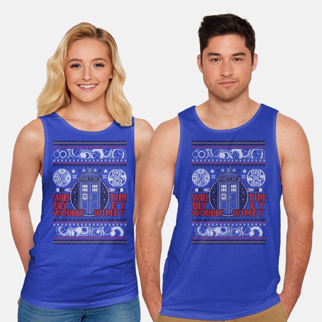 A Timey Wimey Christmas-Unisex-Basic-Tank-Arinesart