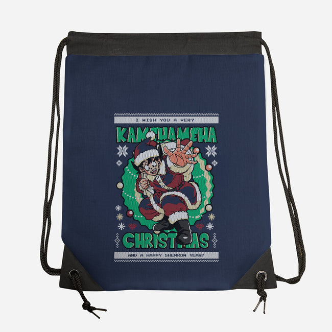 Kamehameha Christmas-None-Drawstring-Bag-Arinesart