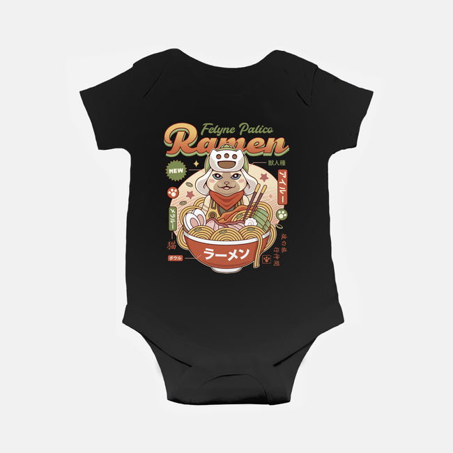 Felyne Palico Ramen-Baby-Basic-Onesie-LAGELANTEE