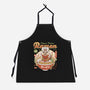 Felyne Palico Ramen-Unisex-Kitchen-Apron-LAGELANTEE