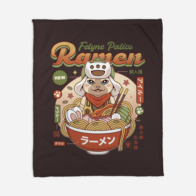 Felyne Palico Ramen-None-Fleece-Blanket-LAGELANTEE