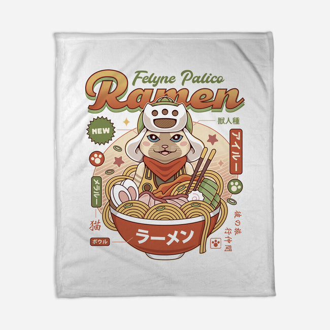 Felyne Palico Ramen-None-Fleece-Blanket-LAGELANTEE