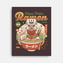 Felyne Palico Ramen-None-Stretched-Canvas-LAGELANTEE