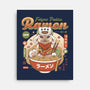 Felyne Palico Ramen-None-Stretched-Canvas-LAGELANTEE