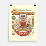 Felyne Palico Ramen-None-Matte-Poster-LAGELANTEE