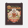 Felyne Palico Ramen-None-Matte-Poster-LAGELANTEE