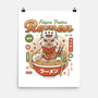 Felyne Palico Ramen-None-Matte-Poster-LAGELANTEE