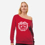 Krampus Day Care Alumni-Womens-Off Shoulder-Sweatshirt-Boggs Nicolas