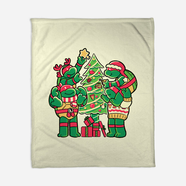 Cozy Xmas-None-Fleece-Blanket-naomori