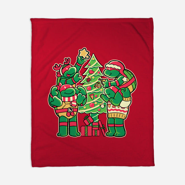 Cozy Xmas-None-Fleece-Blanket-naomori